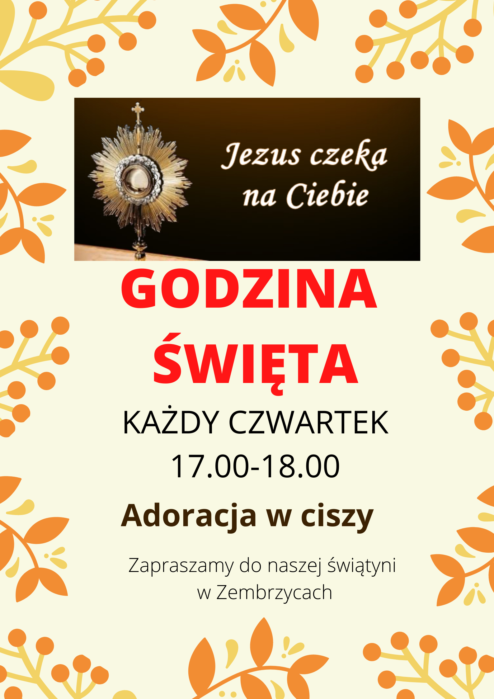 Adoracja Najświętszego Sakramentu